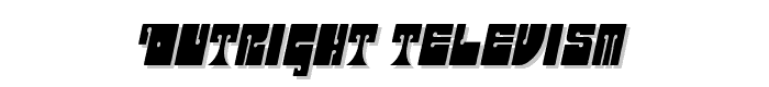 Outright Televism font